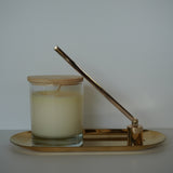 Charola y Apagavela dorada